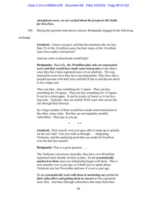 2016.10.14 Eros Amended Complaint