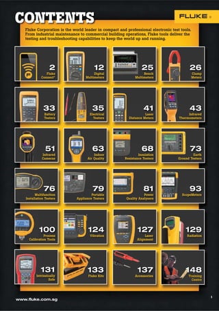 Fluke Test Tools Catalog 2017 | Katalog Fluke 2017