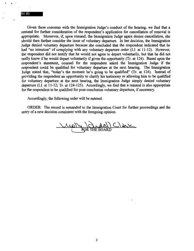 bia remands of immigration judge madline garcia from 01 01 2014 to 05 change of venue immigration court form