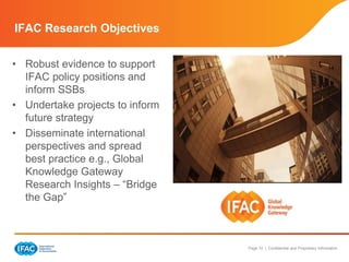 IFAC Strategy 2016-2018 & Research | PPTX