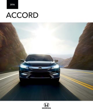 2016 Honda Accord Brochure
