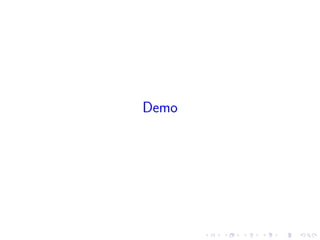 Demo
 