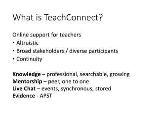 2016 ATEA presentation - what are beginning teachers looking for online? Slide 3