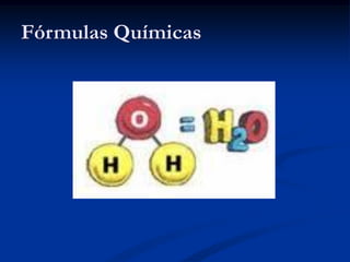 Fórmulas Químicas
 
