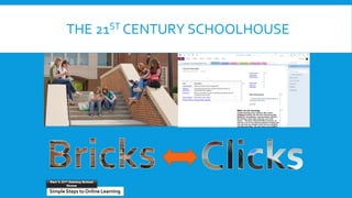 THE 21ST CENTURY SCHOOLHOUSE
Simple Steps to Online Learning
Part 1: 21st Century School
House
 