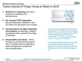 Internet of Things:  Trends to Watch in 2016