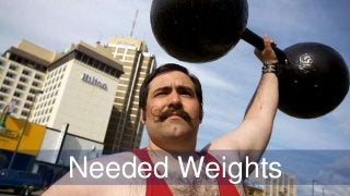 Needed Weights
 