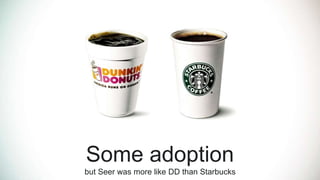 Some adoption
but Seer was more like DD than Starbucks