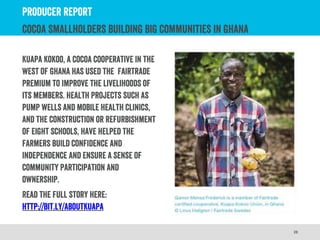 Monitoring the Scope and Benefits of Fairtrade, 7th Edition, 2015 | PDF