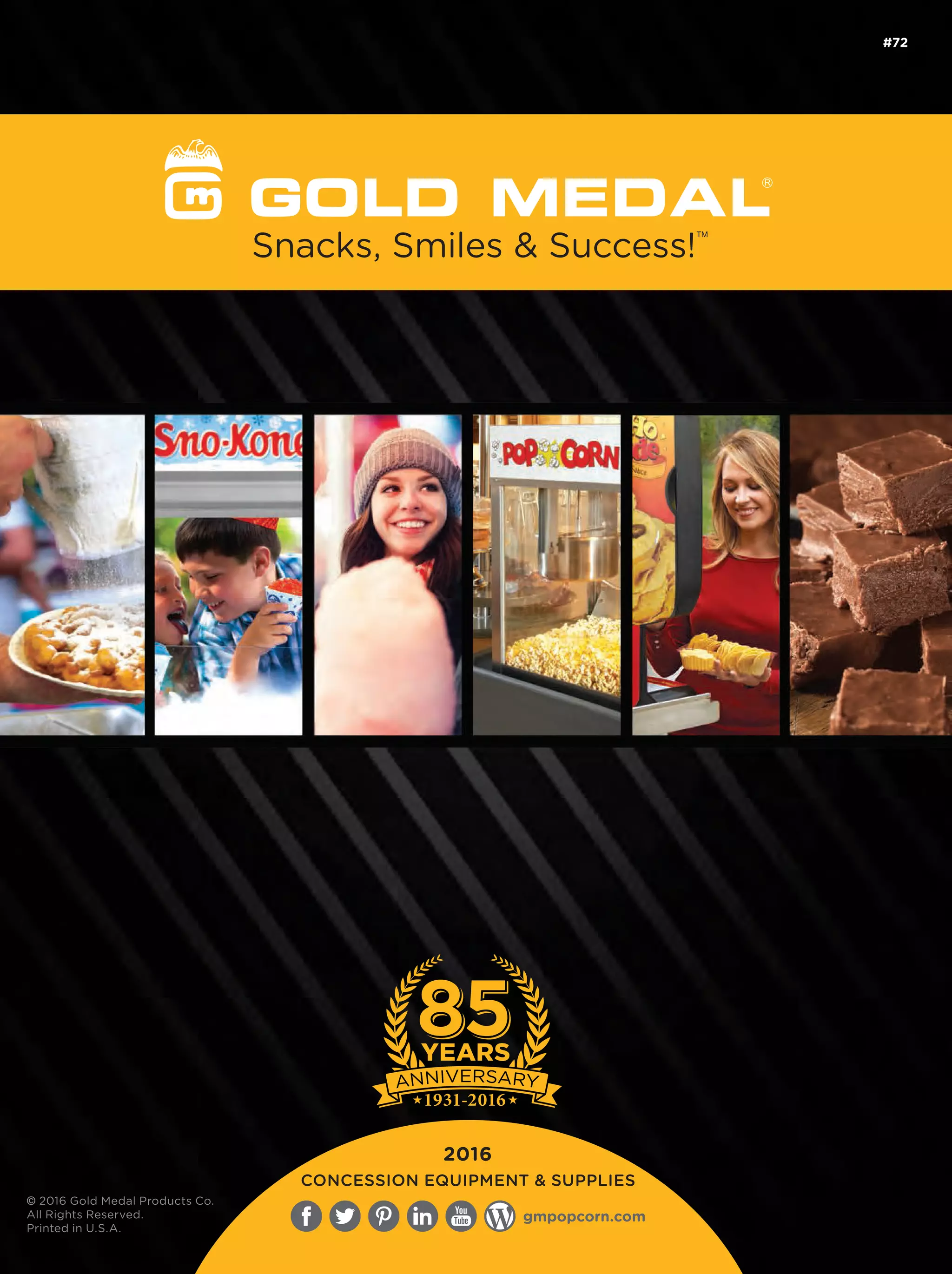 2016 Gold Medal Products Catalogue PDF