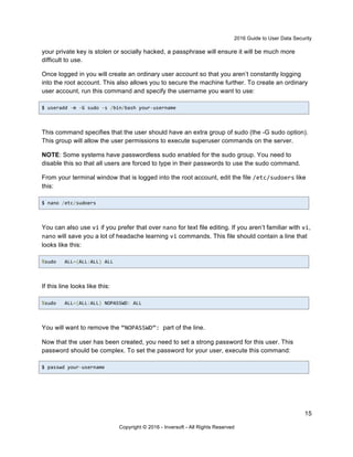 2016 Guide to User Data Security | PDF