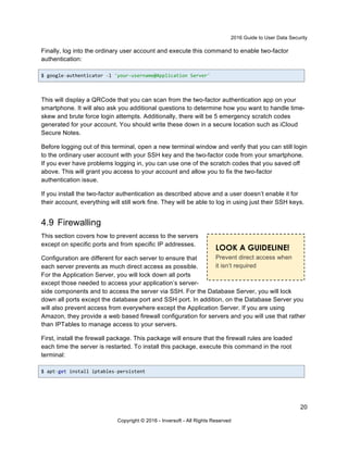 2016 Guide to User Data Security | PDF