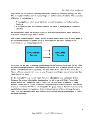 2016 Guide to User Data Security | PDF