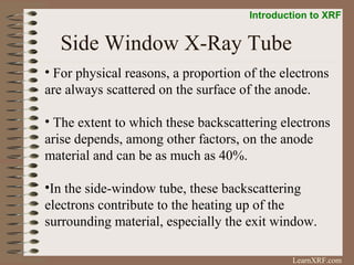 Window X Rays 2018 HM XRF X-RAY FLUORESCENCE EMISSION -THEORY AND APPLICATION | PPT