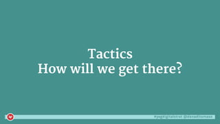 #yegdigitalstrat @danaditomaso
Tactics
How will we get there?
 
