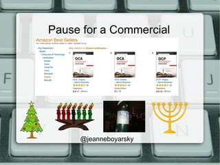 @jeanneboyarsky
Pause for a Commercial
 