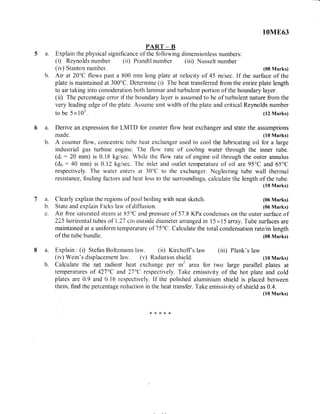 6th Semester Mechanical Engineering (June-2016) Question Papers Slide 8