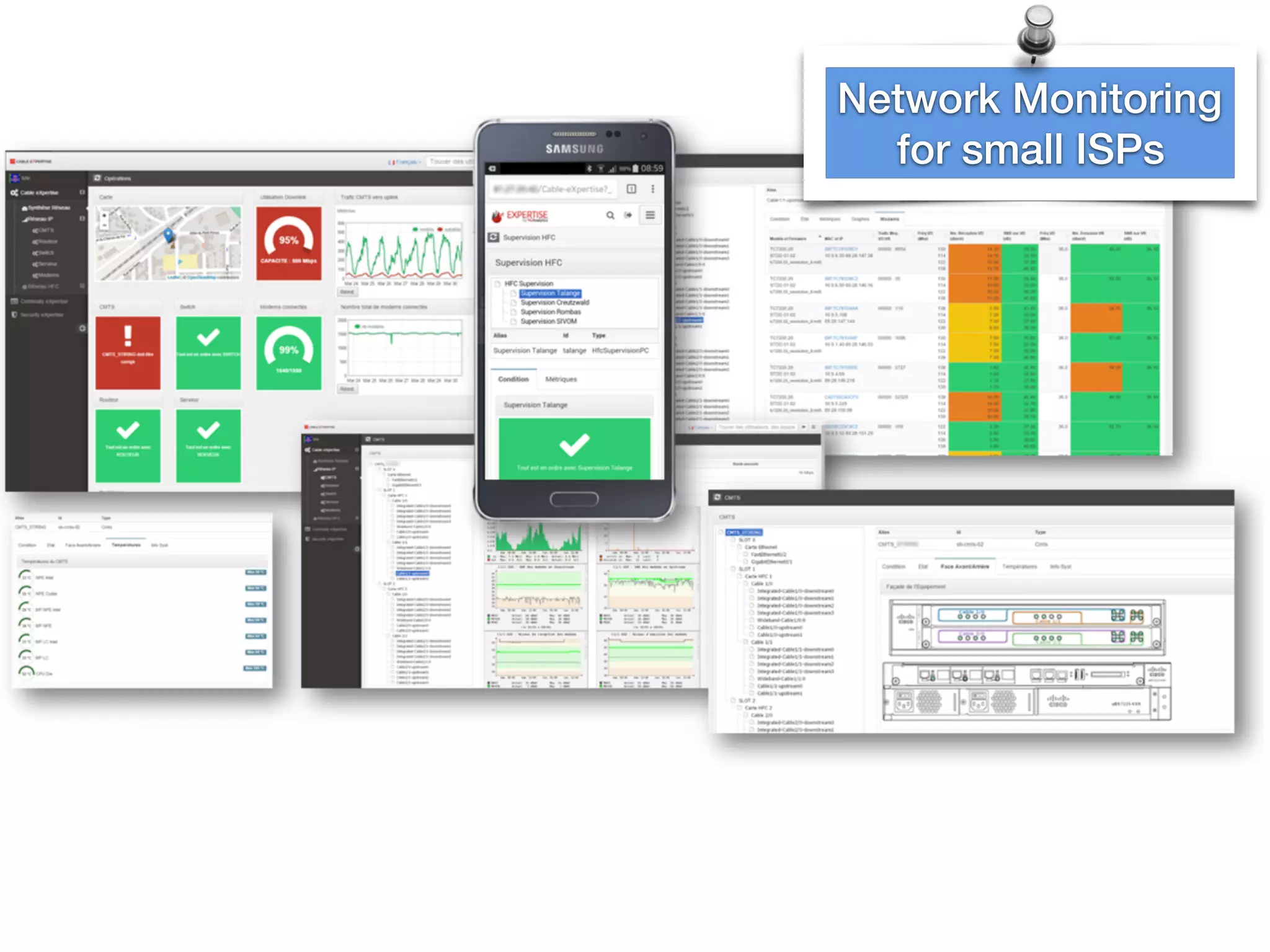 Network Monitoring
for small ISPs
 