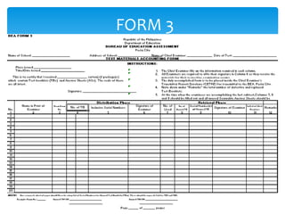 FORM 3
 