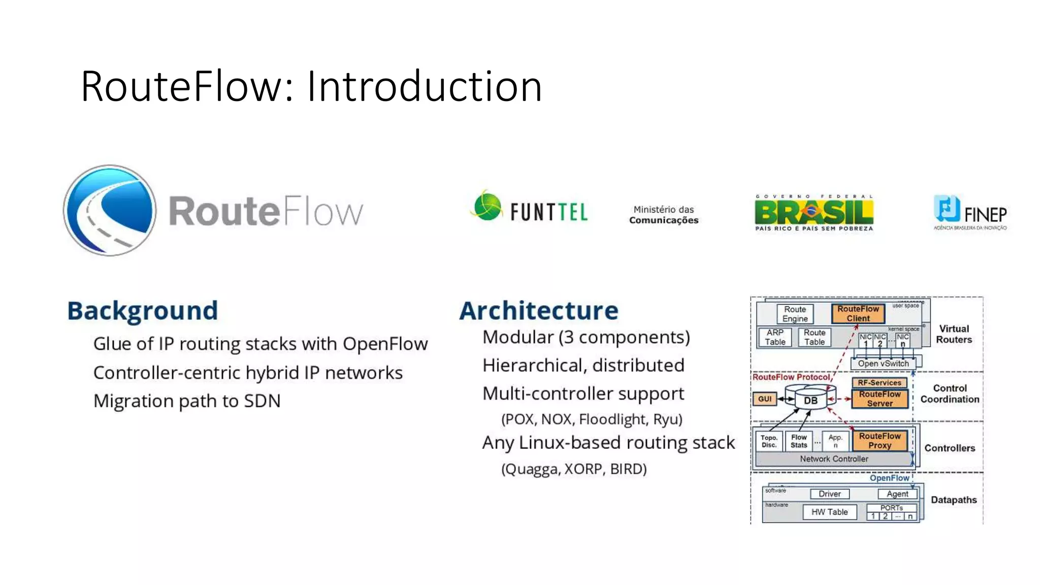 RouteFlow: Introduction
 
