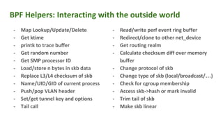 BPF: Next Generation of Programmable Datapath | PDF