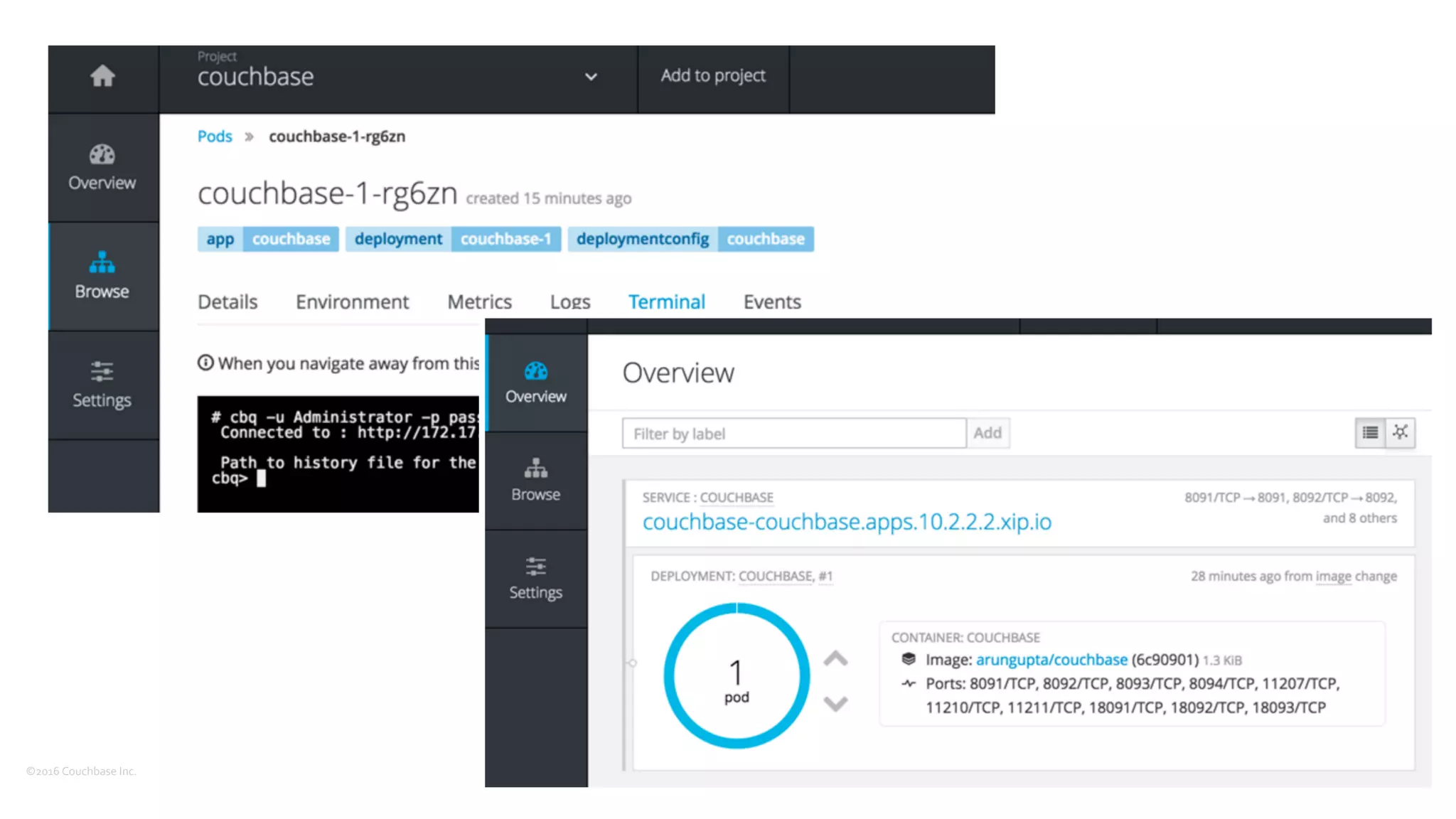 ©2016	
  Couchbase	
  Inc. 31
 