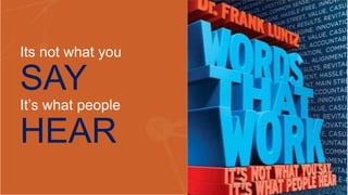 ©2016 Seer Interactive • p13
Its not what you
SAY
It’s what people
HEAR
 