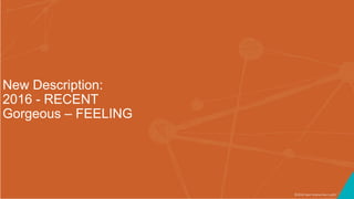 ©2016 Seer Interactive • p53
New Description:
2016 - RECENT
Gorgeous – FEELING
 