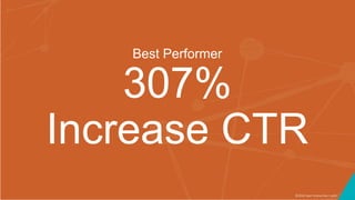 ©2016 Seer Interactive • p54
Best Performer
307%
Increase CTR
 