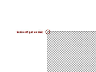 Ceci n’est pas un pixel
 