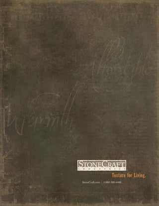 StoneCraft.com | 1-888-580-6448
 