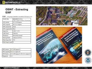 OSINT - Extracting
EXIF
 