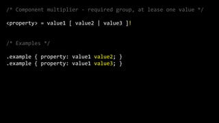 Understanding the mysteries of the CSS property value syntax