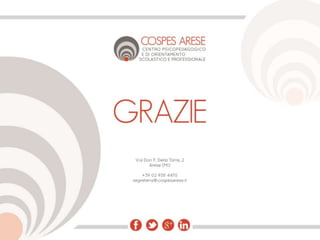 2016   incontro con il Cospes - Orientamento