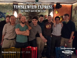 Tumbleweed Express: A Tale of 54 Game Jams