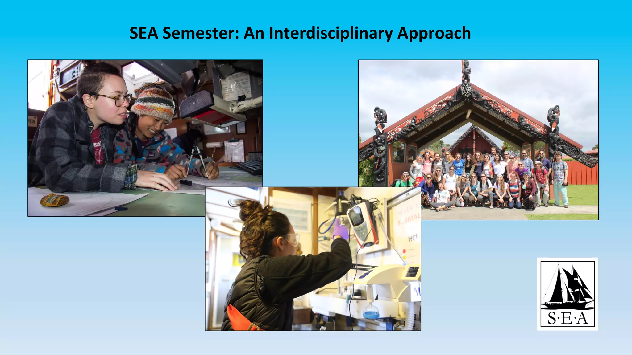 SEA	Semester:	An	Interdisciplinary	Approach	
 