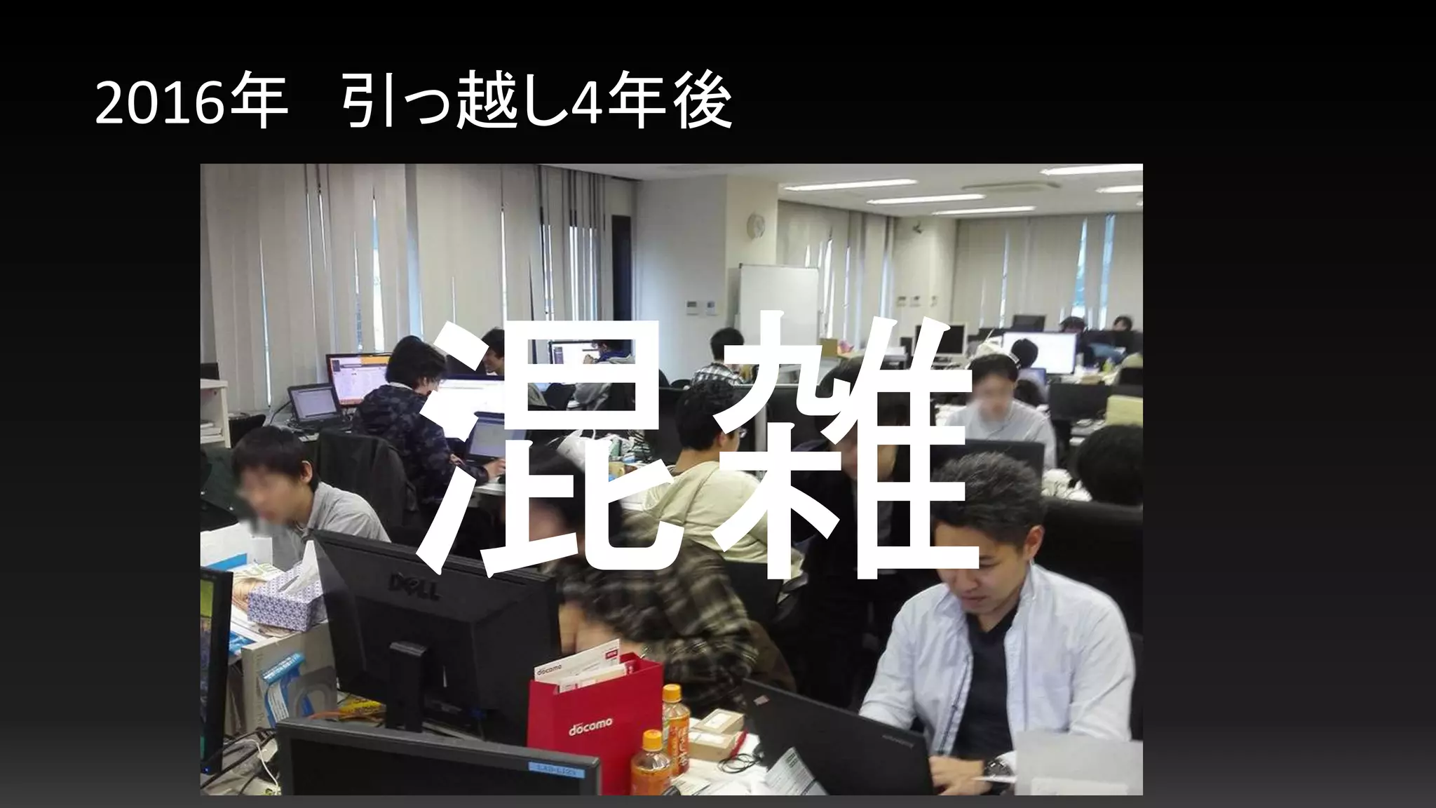 2016年 引っ越し4年後
混雑
 