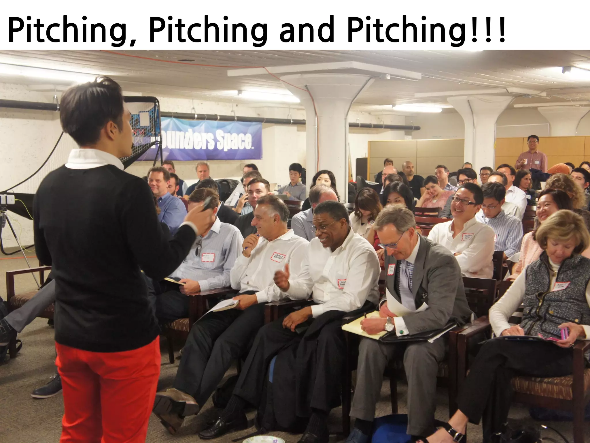 Pitching, Pitching and Pitching!!!
 
