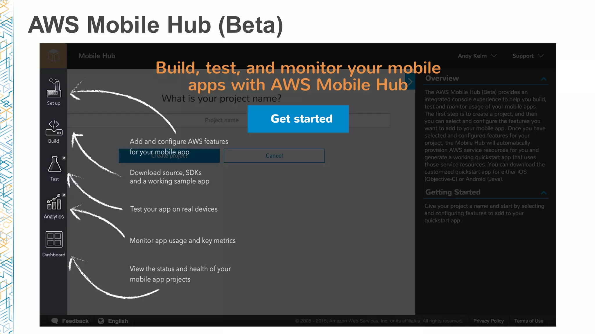 AWS Mobile Hub (Beta)
 