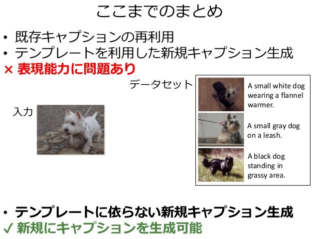 画像キャプションの自動生成 画像キャプションの自動生成