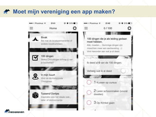 Moet mijn vereniging een app maken?
 