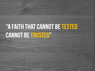 RHBC 206: A Faith That Is Tested Is Trusted