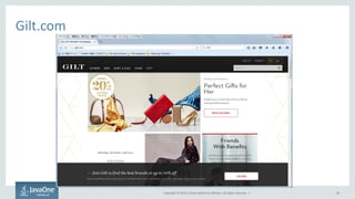 Copyright © 2015, Oracle and/or its affiliates. All rights reserved. | 29
Gilt.com
 