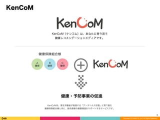 Copyright (C) DeNA Co.,Ltd. All Rights Reserved.
KenCoM
6
 