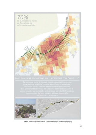 107
LA5.1. Sanlúcar, Paisaje Natural. Corredor Ecológico (elaboración propia)
 