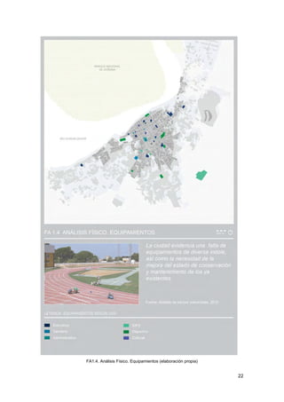 22
FA1.4. Análisis Físico. Equipamientos (elaboración propia)
 