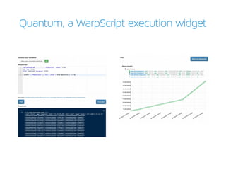Quantum, a WarpScript execution widget
 