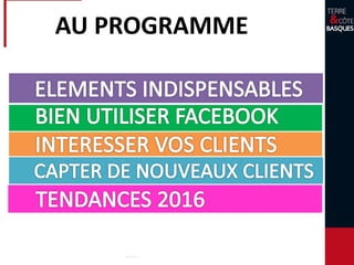 AU PROGRAMME
 