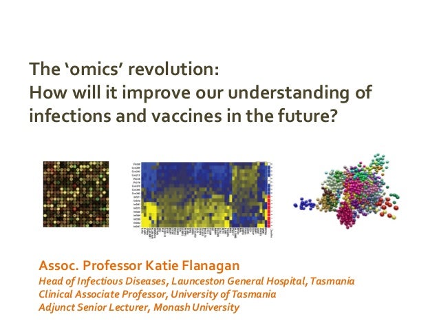 The Omics Revolution How Will It Improve Our - 