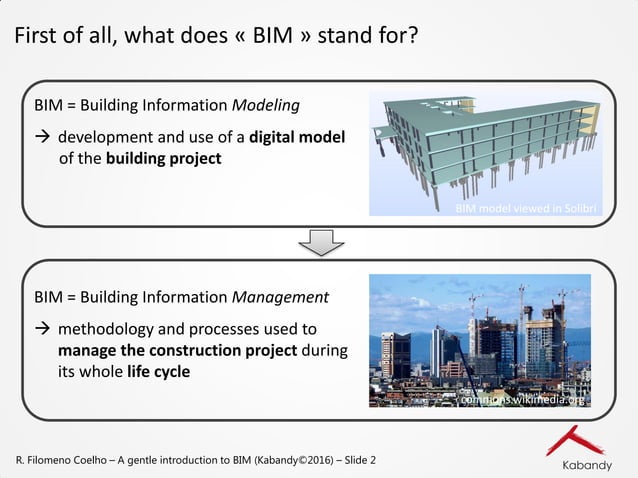 A gentle introduction to BIM | PDF